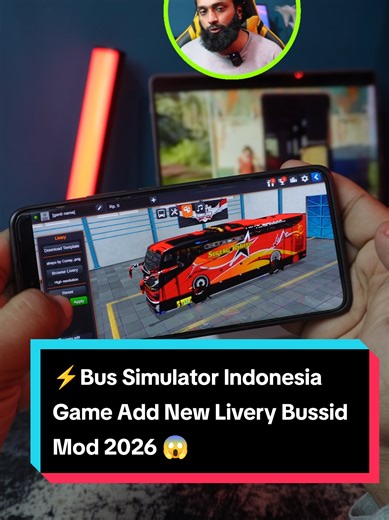 Replying to @techusamaukBus Simulator Indonesia Game Add New Livery Bussid Mod 😱✅ #bussimulatorindonesia #bussimulatorindonesiamod #gamingontiktok #techusama #gamingvideos