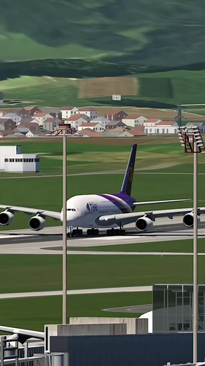 Explore Thai Airways Airbus A380-800 in Aerofly FS