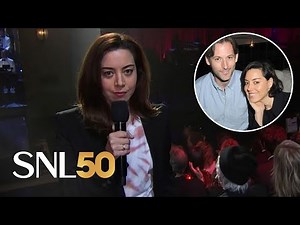 Aubrey Plaza Makes Her First Public Appearance Since Jeff Baena’s Death | SNL 50
