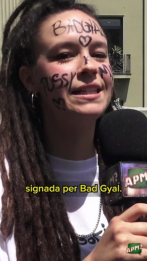 La Cara Firmada de Bad Gyal en APM TV
