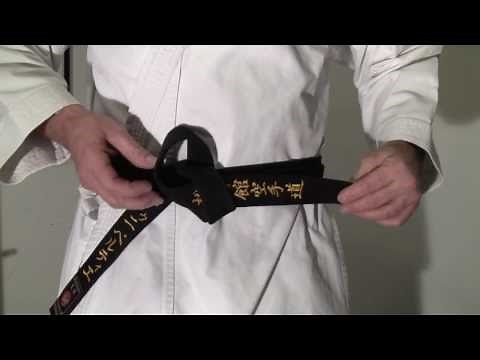 Comment bien attacher sa ceinture de Karaté Shotokan