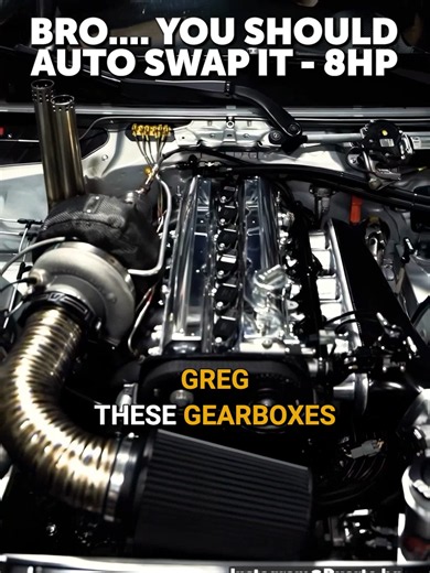 Bro....You Should Auto Swap It - 8HP Automatic transmissions were once the last thing performance enthusiasts wanted in their builds—but that’s changing fast. Greg from Turbolamik is at the centre of that shift, helping bring ZF’s 8HP gearbox into everything from drift cars to drag builds, and showing just how capable modern automatics have become. Snippet from the Tuned In podcast episode 163: ZF 8HP: The Automatic Everyone Wants? Full episode available at ‘Tuned in’ on your favourite podcastin