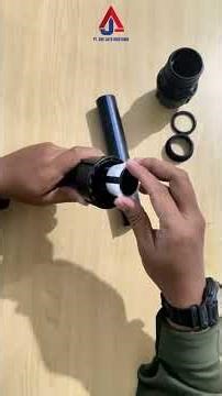 Tutorial Pemasangan Straight Coupler HDPE