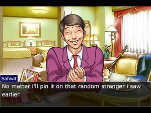 Phoenix Wright basically but in objection.lol