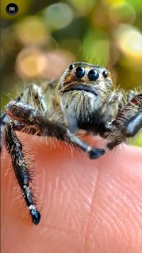 Incredible Jumping Spider Macro Close-up 🕷️ | Stunting 4k Insect Details #animation #wildlife