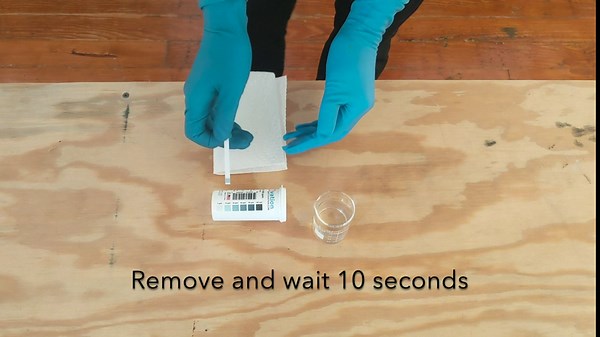 Peracetic Acid Test Strips, 0-160 ppm [Vial of 25 Strips]