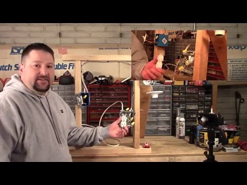 How to wire a switched outlet/with close ups of wiring