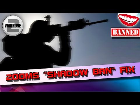 Warzone MW2 200ms Ping Shadow Ban FIX Console PS5