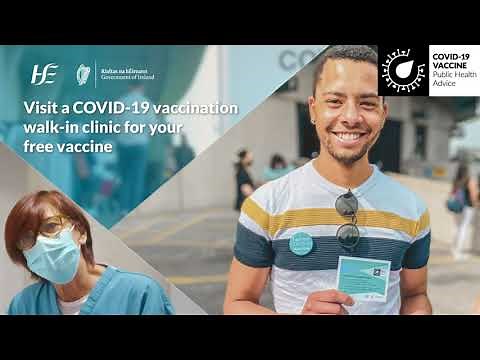 COVID-19 vaccination walk-in clinics