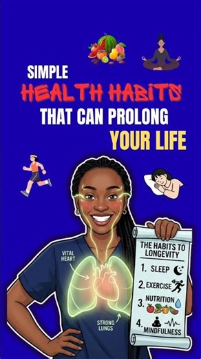 SIMPLE HEALTH HABITS THAT CAN PROLONG YOUR LIFE