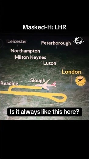 Why Planes Keep Circling Heathrow 🔄✈️