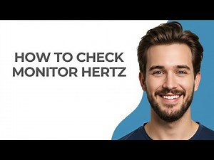 How To Check Monitor Hertz - GUIDE!