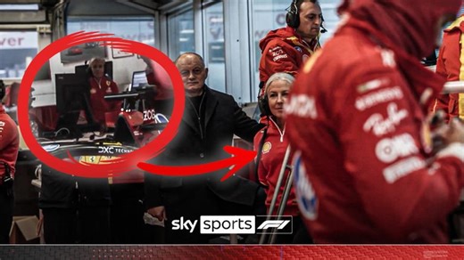 Angela Cullen spotted at Lewis Hamilton's Ferrari debut!