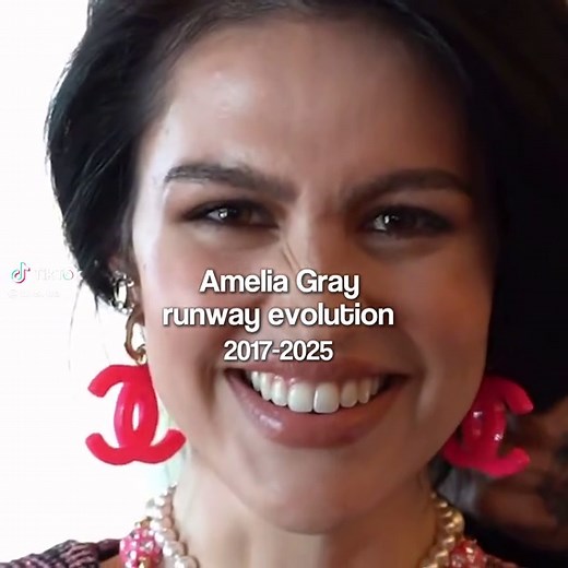 Amelia Gray Runway Evolution: Model on the Rise