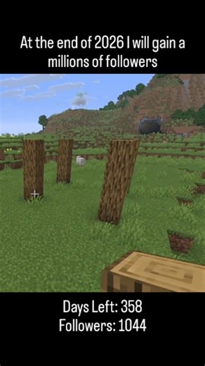 The Bad-Ass Ro on Instagram: "Day-8 My BIG 2026 Goal: Millions of Minecraft Followers! 🎮 This is the start of an epic journey—and I want you with me every step of the way! By the end of 2026, I'm committed to building the most amazing, supportive, and creative Minecraft community online. Get ready for mind-blowing mega builds, heart-pounding survival challenges, genius redstone contraptions, and the coolest mod reviews. Every video will be packed with entertainment, inspiration, and tips to lev