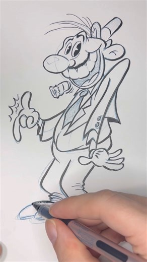 🔥Neo-Rubberhose Cartoon Inks🔥 #art #cartoon #drawing