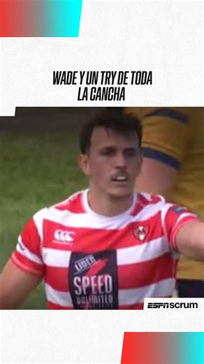 8.4K views · 101 reactions | 7️⃣▶️ Tobías Wade activó el modo Seven y selló una tremenda conquista para Alumni frente a La Plata. ➕ Mirá el mejor rugby en Disney+ Plan Premium. | Scrum ESPN | Facebook