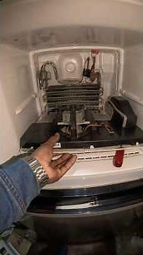 LG Double Door Fridge Fan Motor Replace | Cooling Fully OK ✅ #fridge #fridgerepair #shorts #fan #fix