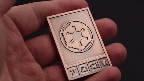 Imperial Credits // Metal Star Wars Credit Pieces // Sabacc Game Token - Etsy