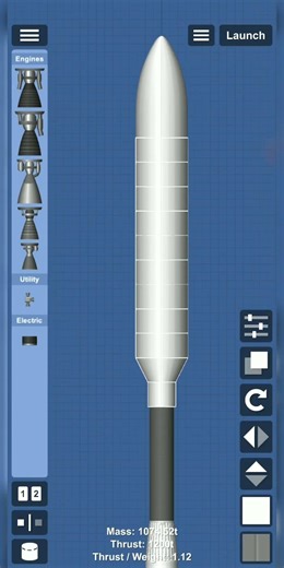 Making a Venus Lander (my rocket) in spaceflight simulator. #gaming #spaceflightsimulator