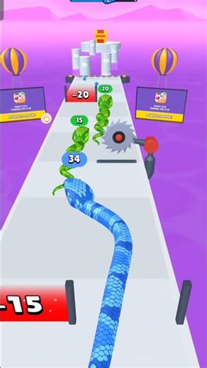 3D Snake Game #viral #gaming #snkaegame