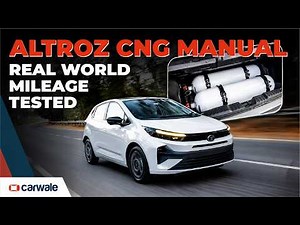 Tata Altroz CNG Real World Mileage Test | City & Highway Efficiency Revealed