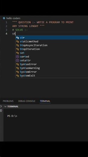 Reverse a short python method in 10 Second #shorts