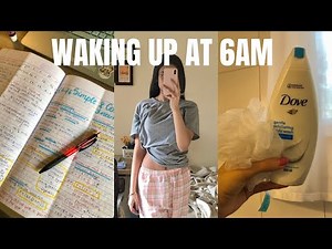 My 6AM Morning Routine | Healthy lifestyle morning routine