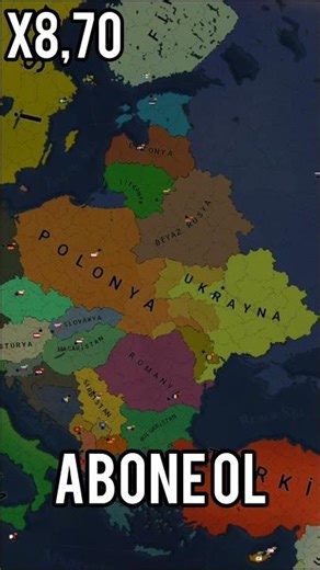 Polonya vs Ukrayna | Age of History 2 #shorts