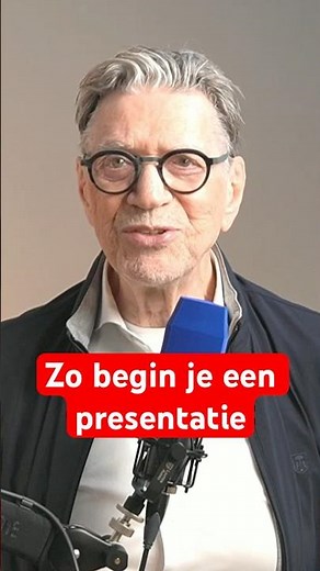 Zo start je een presentatie