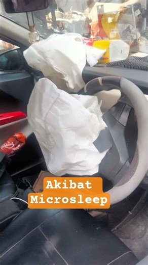 Hati-hati dengan Microsleep Effect #microsleep #kecelakaan #mudik