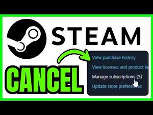 How To CANCEL Paid Subscriptions In Steam (QUICK & EASY) 2026