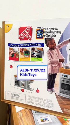 Aldi finds November 29th✨Made exclusively for Aldi Step 2 Kitchen Set for kids Are you still Christmas Shopping? #grocery #foodhaul #supermarket #TrendTok #aldifinds #aldi #aldireview #aldiusa #alditok #supermarkettitok #aldiholidayfinds #aldifoodfinds #aldiaisleofshame #aldifoodfinds #holidayshopping #groceryshopping #grocerytok #familygroceries