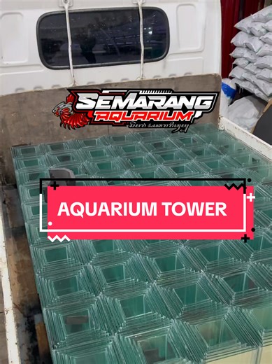 Explore the Stunning Aquarium Model Tower in Semarang