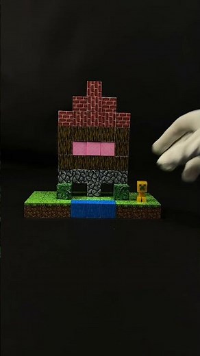 Building a REALISTIC Miniature Minecraft House from Scratch