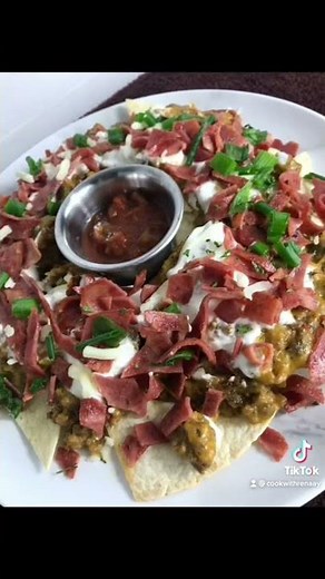 Loaded turkey nachos 🔥