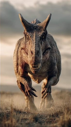 The Evolution of Carnotaurus 🦖 | #AI #Evolution #Dinosaur