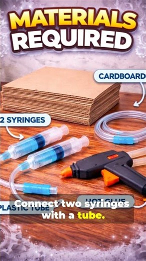 DIY Hydraulic Lift | Cardboard Science Build