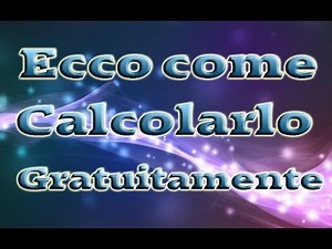 Calcolo Codice Fiscale!