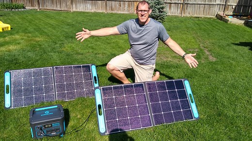 Watch Complete Overview&colon; Generark Home Power One with Solar Panels on Amazon Live