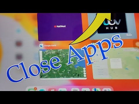 How to Close Apps on the Apple iPad Air 2022 5th Generation