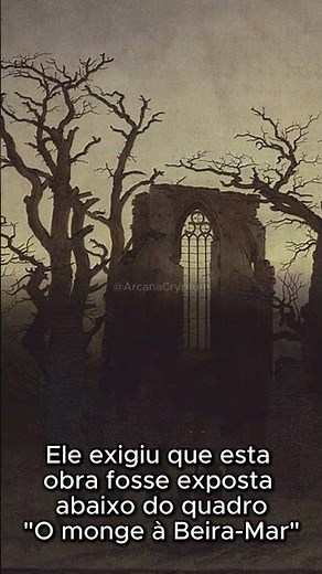 A Abadia no Quercetal | O Romantismo de Caspar David Friedrich #históriadaarte #arte