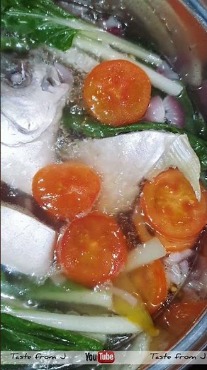 POMFRET FISH | Sinigang Na Pompano | Taste From J