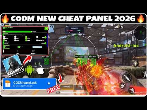 COD Mobile Hack/Mod Menu iOS & Android !CODM Mod Menu 2026 ! [ Global + Gerena ]