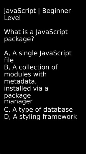 Understanding JavaScript Packages #FiverrServices #ExpertProgrammingHelp #DebuggingServices
