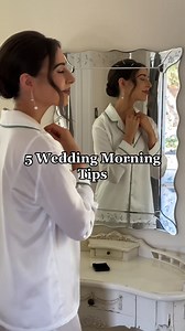 427K views · 3.5K reactions | 5 tips to try on your Wedding morning!  We love these from @bridediaries! #weddingplanning #wedding #weddingday #bridalmakeup #weddingphotography | Wedsureinsure | Facebook