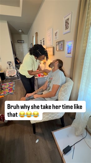 Letting my wife wax my beard may have been a bad idea 😵‍💫😭 #fyp #wax #satisfying | Keith Benford