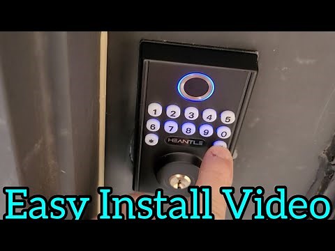Heantle Auto-Door Lock Easy Installation Video