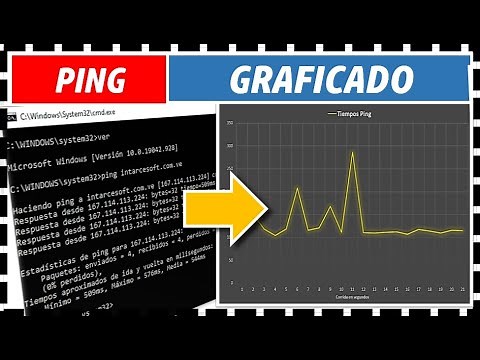 Comando Ping Graficado con Excel EN TIEMPO REAL | Como monitorear el ping con Excel