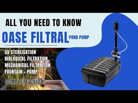 OASE Filtral ALL IN ONE pond pump and filter COMPLETE GUIDE
